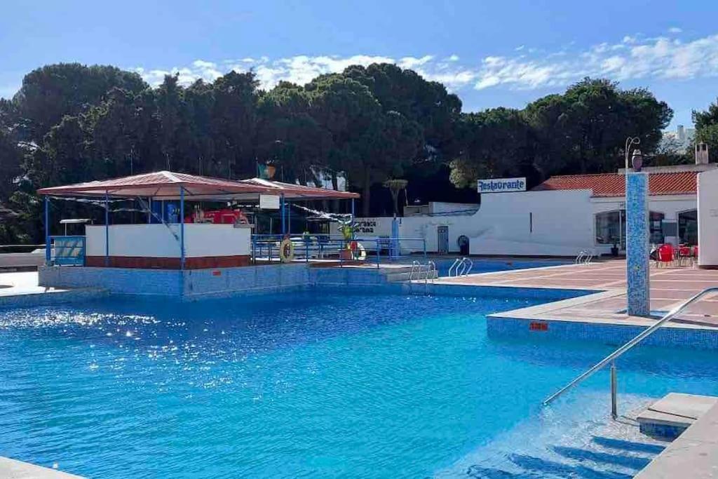 Studio With Great Sea View, Near The Beach, With Ac And Pools Albufeira Bagian luar foto